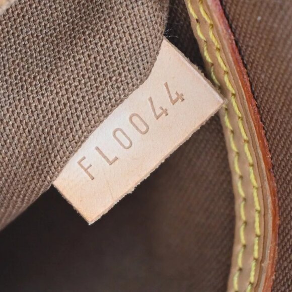 LOUIS VUITTON LV Logo Alma Hand Bag Monogram Leather Brown France M51130 79EA910 - Picture 14 of 15